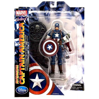 Marvel Select Avenging Captain America Action Figure   